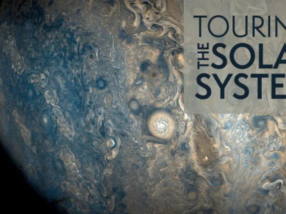 "Touring the Solar System" poster