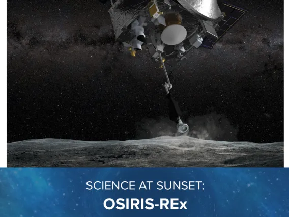 Science at Sunset OSIRIS REx