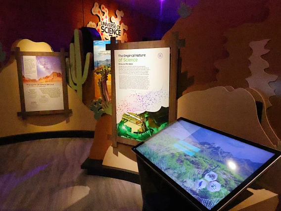 Universe of Science Exhibit in Tucson at Flandrau