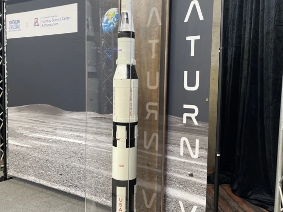 7-Foot Saturn V Model Rocket