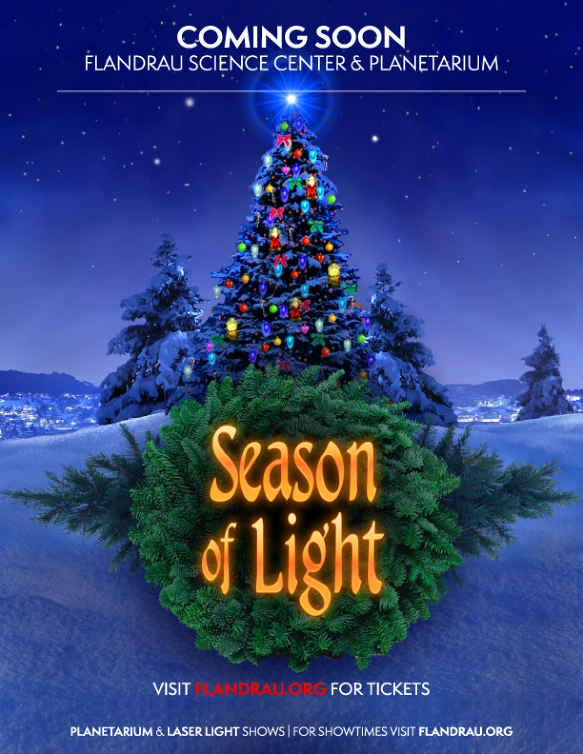 season of light planetarium show poster