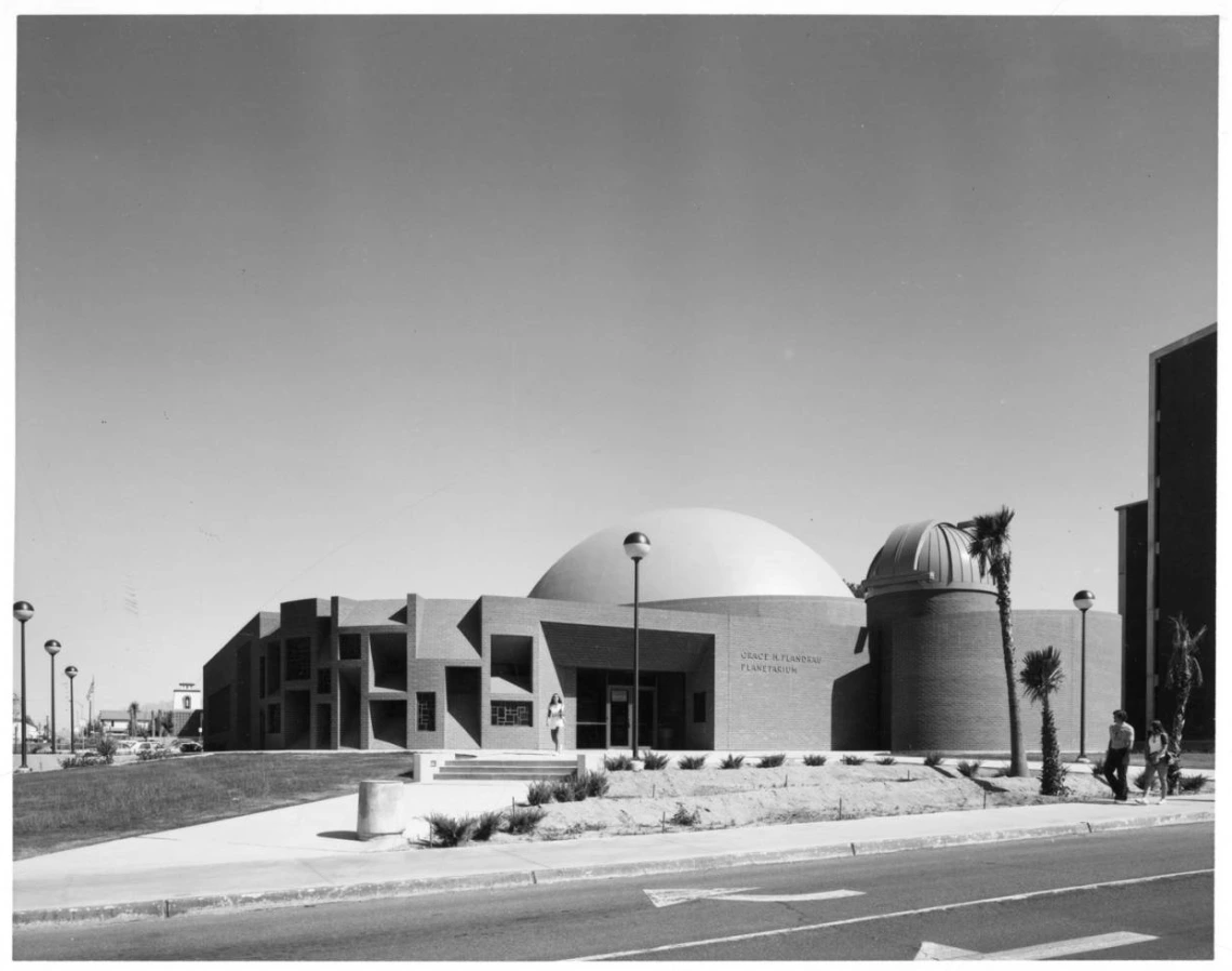 A photo of Flandrau circa 1975