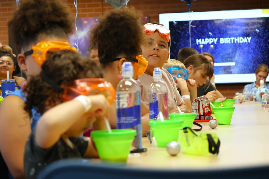 Birthday party in Tucson at Flandrau