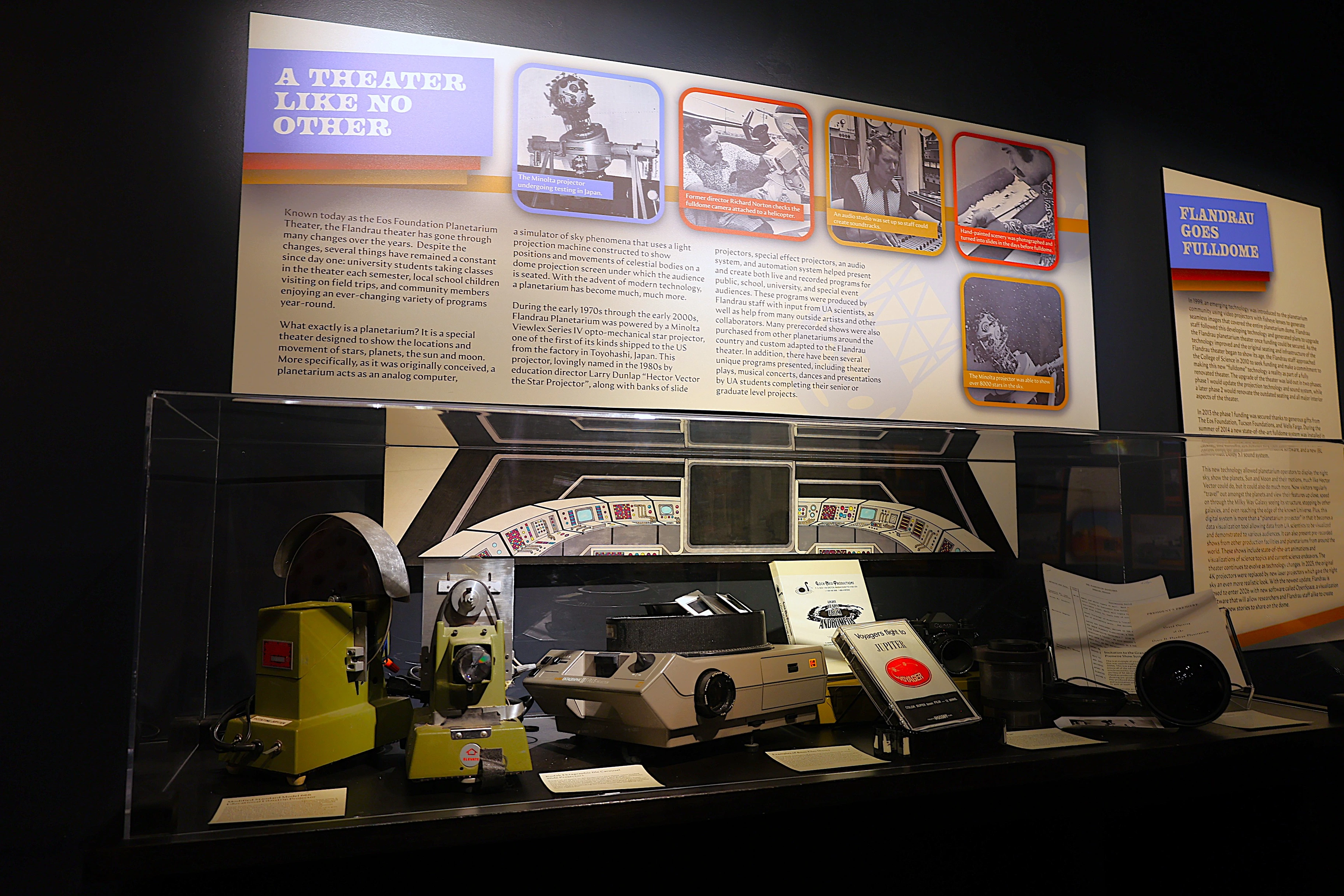 History of Flandrau exhibit in Tucson