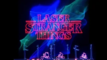 Laser Stranger Things Banner